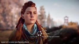 گیم پلی اختصاصی horizon zero down  ربات های دیوانه