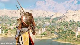 The Origin of Assassins Creed Origins Bayek and Senu  IGN First