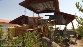 تخریب ساخت سازهای غیرمجاز در سیدآباد دماوند