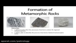 Formation of Metamorphic Rocks