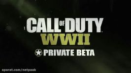 دانلود تریلر جدید گیم پلی بازیCall of Duty WW2 زیبا