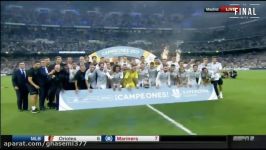 جشن قهرمانی رئال مادرید در سوپر کاپ اسپانیا
