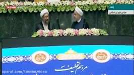 تحلیف حسن روحانی در مجلس شورای اسلامی