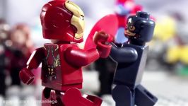 Lego Civil War Ant Man VS Iron Man