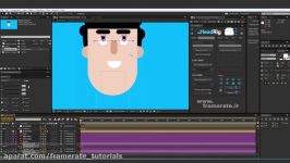 آموزش موشن گرافیک ریگ انیمیت صورت
