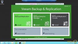 نصب برنامه veeam backup ویدیوی اول