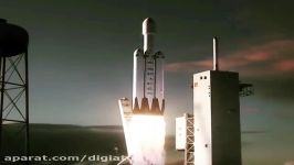 پرواز فرود Falcon Heavy