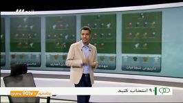 تیم منتخب بازیکنان لیگ برتر در فوتبال فانتزی سایت نود نود 16 مرداد