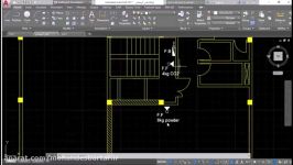 تاسیسات مکانیکی ساختمان4طبقهپلان آتش نشانیAutoCAD