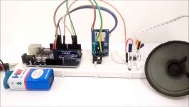 پروژه پخش موزیک آردینو  play music with arduino