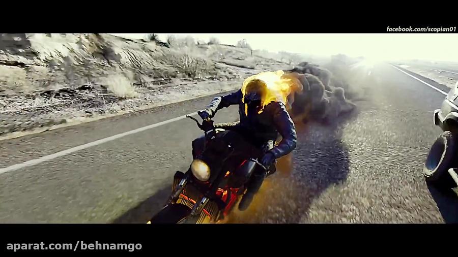 خفن ترین سکانس فیلم روح سوار Ghost Rider انتقام