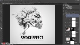 Smoke Effect  Photoshop آموزش