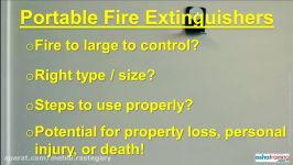 Free OSHA Training Tutorial  Portable Fire Extinguishers  Understanding Their Use and Limitations