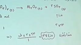 حل سوالات استوکیومتری کنکور سراسری 96 توسط دکتر ذبحی