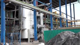 MSW gasification power plant Plastic waste gasification supply syngas to steam boiler for power