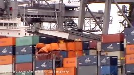 Aftermath crane collapse Southampton Docks 2