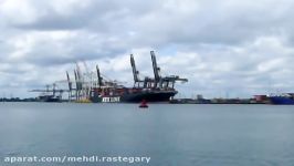 Aftermath Crane Collapse Southampton Container Port NYK Themis 130709