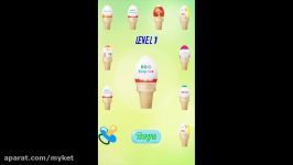 Surprise Ice Cream Eggs Android Game For Children