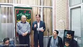 مجمع الذاکرین نایین منزل فلاحتی به مناسبت روز خبرنگار1