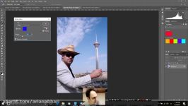5 تنظیمات عکس 2  فتوشاپ مقدماتی Adobe photoshop 2017  سعید طوفانی