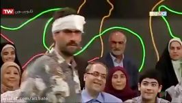 IRAN TV  خندوانه   بایرام رامبد  آخر خنده.موضوع آسیب دیددگی