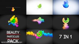 Beauty Particles Logo Pack Videohive After Effects Templates