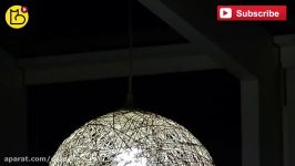 DIY Yarn Lamp Best Tutorial