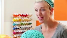 How to make a lampshade lanterns and yarn globes