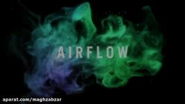 قالب افترافکت نمایش لوگو پارتیکلی Airflow