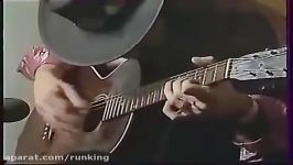 Stevie Ray Vaughan Acoustic Guitar Solo RARE Video Footage