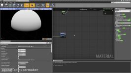 Ue4 advanced materials Ep. 25 Pt.2 Advanced SnowRain on a material