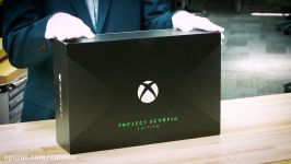 آنباکس کنسول Xbox One X نسخه Project Scorpio Edition