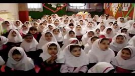 جشن آب کلاس اولی ها دبستان دخترانه آوا مشهد