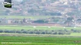 هدف قراردادن ماشین ارتش سوریه توسط موشک تاو