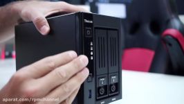 Thecus N2810 NAS Storage Unboxing