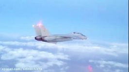 ویدیویی زیبا پرواز جنگنده های F14 ایرانی
