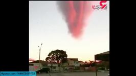 دیده شدن ابر ترسناک در آسمان برزیل مردم را ترساند