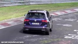 2018 Volkswagen Tiguan R spied Testing at the Nurburgring Nordschleife