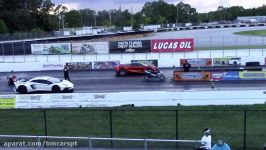 McLaren 720S vs Lamborghini Aventador SV Drag Race