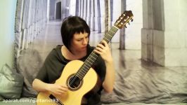 گیتار Prelude and Fugue in b flat minor Asya Selyutina