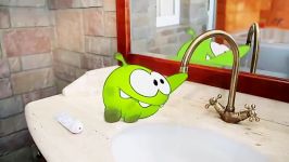 انیمیشن سریال om nom  این قسمتمن نمی خوام برم حموم