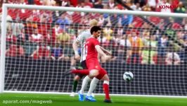 گیم پلی بازی PES 2018 در Gamescom 2017