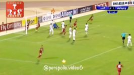 گل اول پرسپولیس به الاهلی توسط شجاع خلیل زاده