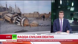 UN ‘deeply concerned’ about US led Raqqa airstrikes that reportedly killed dozens of civilians