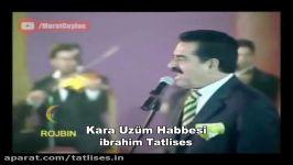 ویدیو Kara Üzüm Habbesi ابراهیم تاتلیسس Tatlises