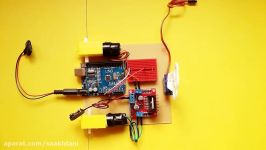 آموزش ساخت ربات تشخیص مانع آردوینو