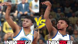 NBA 2K18 VS NBA 2K17 Nick Young ⋆#NBA2K18⋆