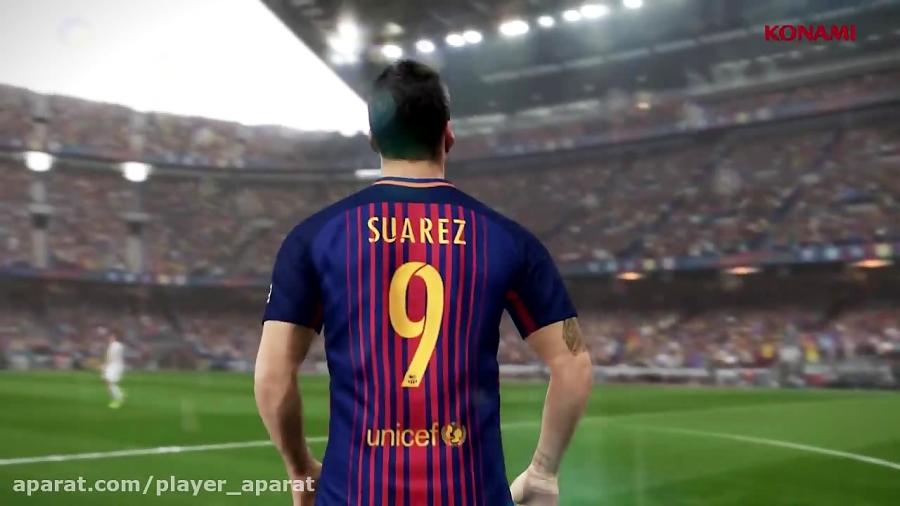 تریلر Pro Evolution Soccer 2018 در Gamescom 2017