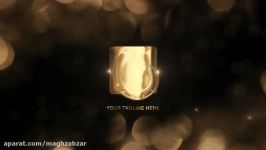 قالب افترافکت نمایش لوگو Elegant Gold