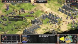 14 دقیقه گیم پلی بازی Age of Empires Definitive Edit